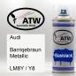 Preview: Audi, Barriqebraun Metallic, LM8Y / Y8: 400ml Sprühdose, von ATW Autoteile West.